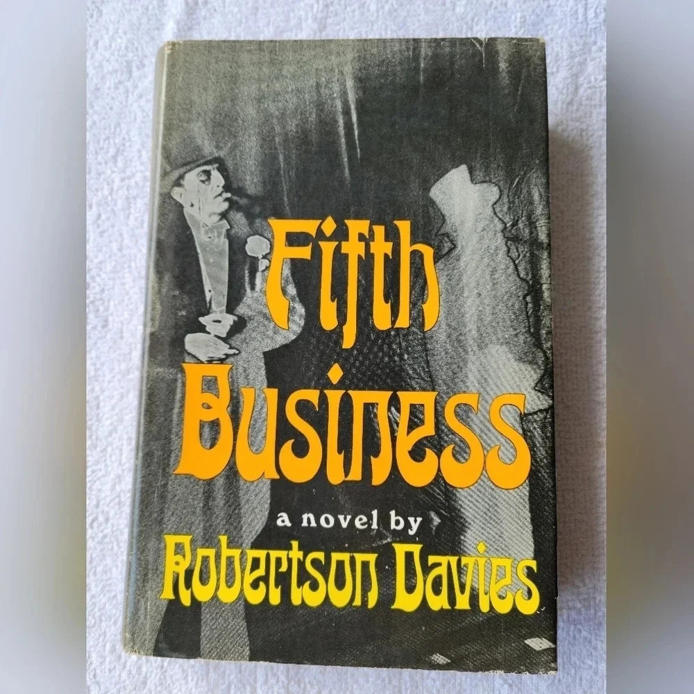 Hardcover Fifth Business book with dust  jacket